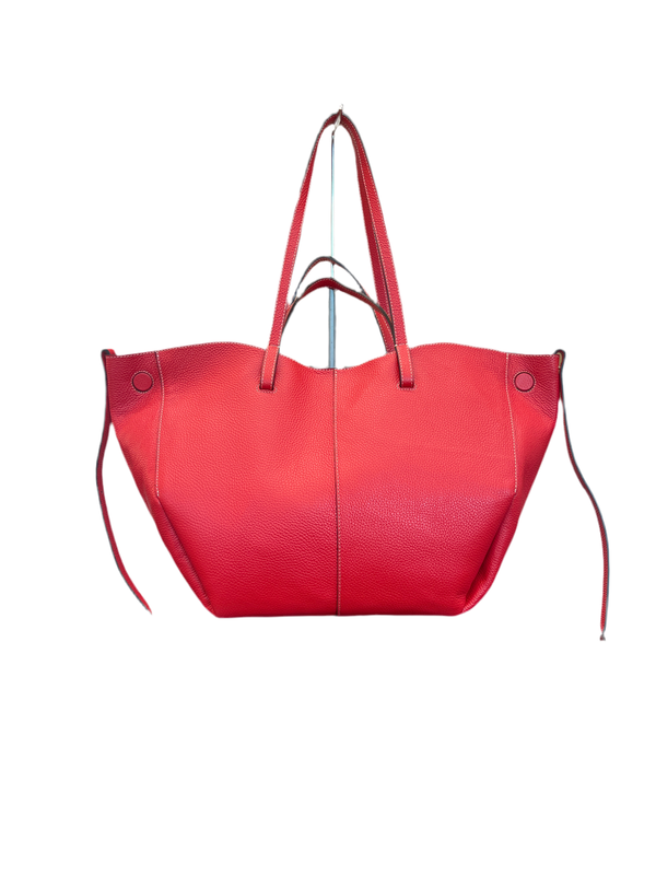 Bolso Paula Piel Rojo