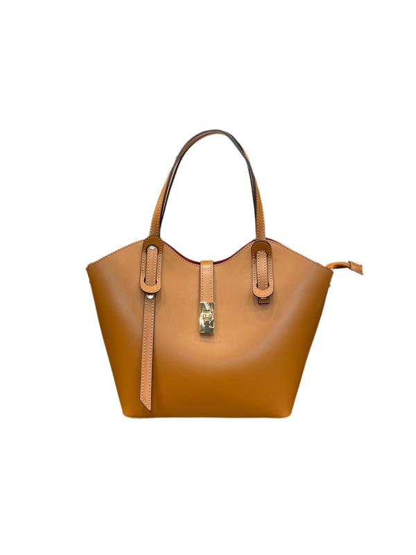 Bolso Shopping Karen Piel Camel