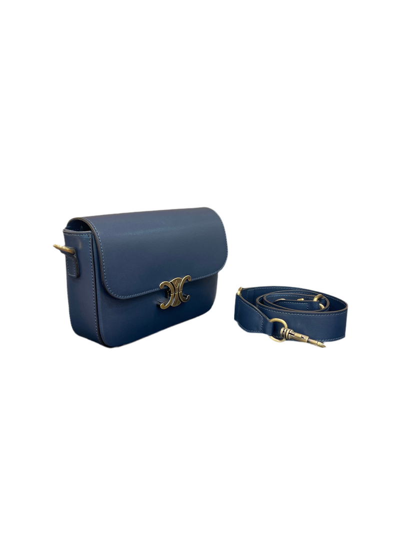 Bolso Bandolera Lys Piel Navy