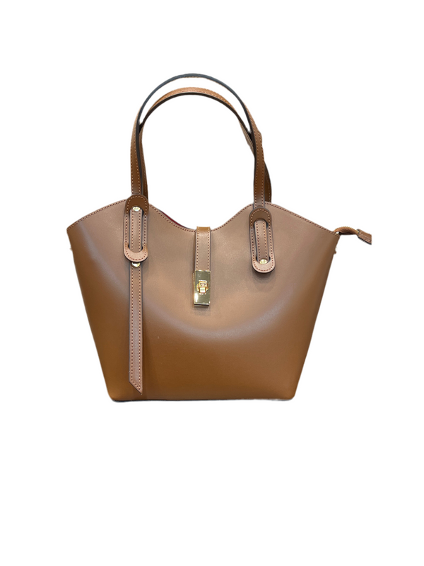 Bolso Shopping Karen Piel  Café