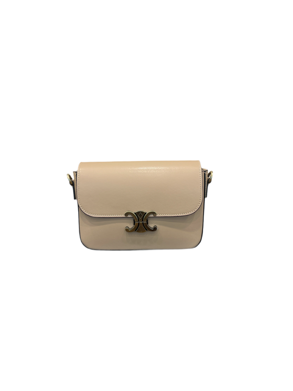 Bolso Bandolera Lys Piel Beige