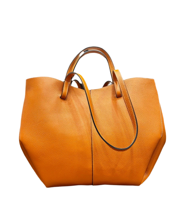 Bolso Paula Piel Naranja