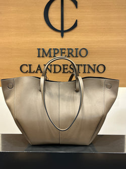 Bolso Paula Piel Taupe