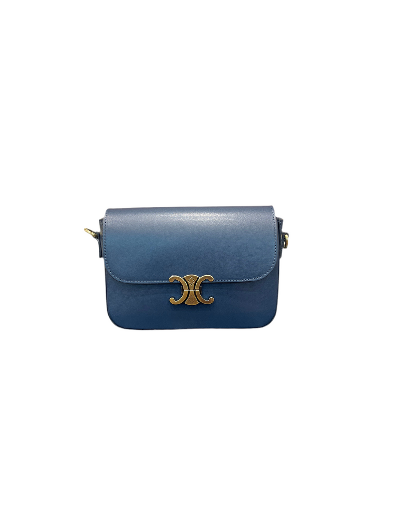 Bolso Bandolera Lys Piel Navy