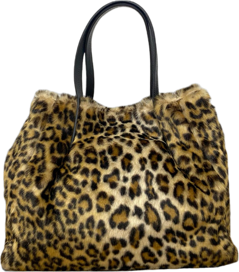 Bolso Shopper Print Leopardo