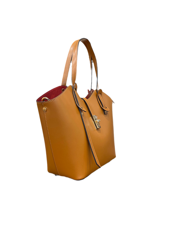 Bolso Shopping Karen Piel Camel