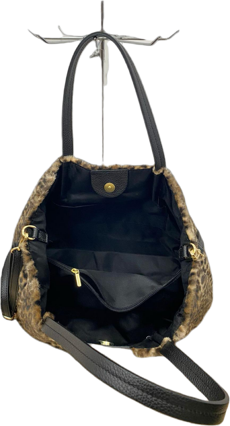 Bolso Shopper Print Leopardo