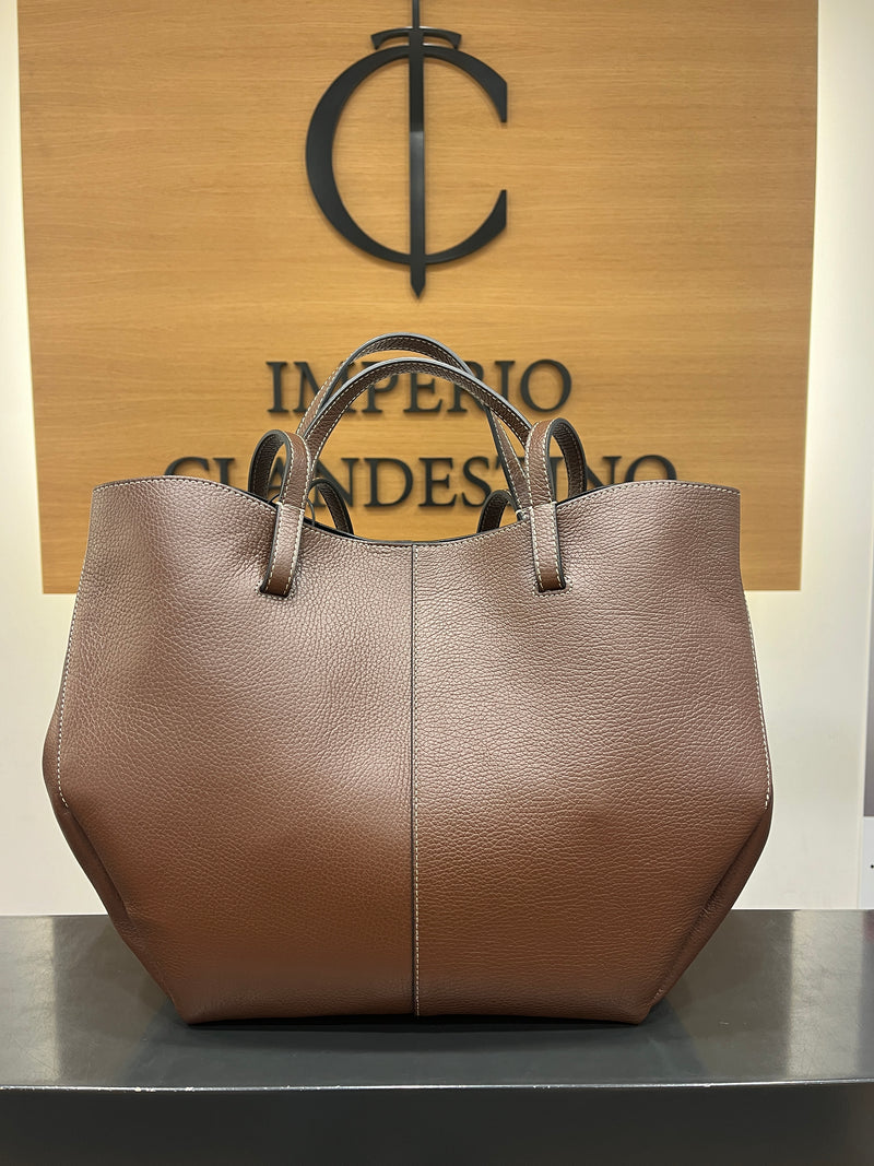 Bolso Paula Piel Chocolate