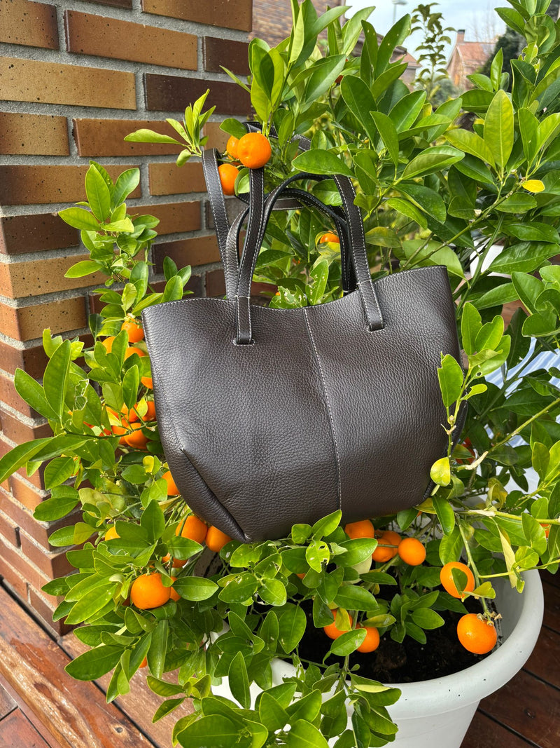 Bolso Paula Small Piel Marrón